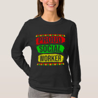 Orgulloso trabajador social negro historia mes org