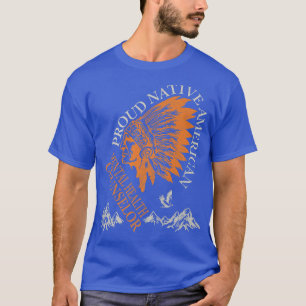 Camiseta Orgulloso trabajo nativo americano consejero de sa