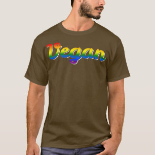 Camiseta Orgulloso Vegan Queer Trans Gay Lesbianas Veganis 