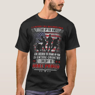 Camiseta Orgulloso Vet Military enseñé a mi Gran Hermano có
