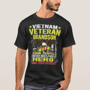 Camiseta Orgulloso Veterano Abuelo de Vietnam - Militar