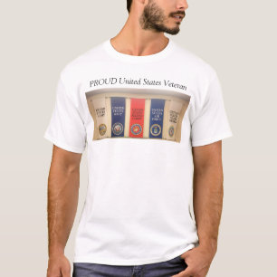 Camiseta Orgulloso veterano de los Estados Unidos - Camiset