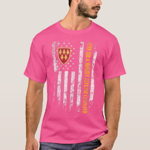 Camiseta Orgulloso veterano del 32º Comando de Defensa Anti