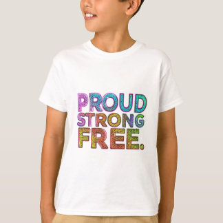 Camiseta Orgulloso y fuerte
