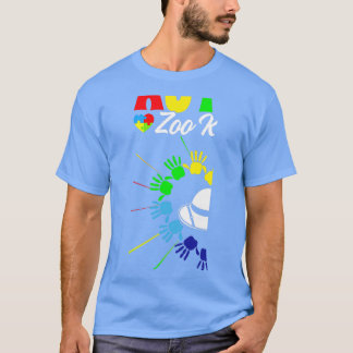 Camiseta Orgulloso Zoo Keeper Autism Awareness Hombres Muje