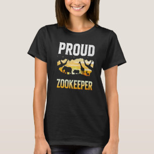 Camiseta Orgulloso Zookeeper Zookeep Zoo Keeper Zoos