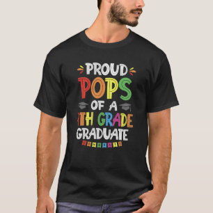 Camiseta Orgullosos Copos De Graduación De Cuarto Grado
