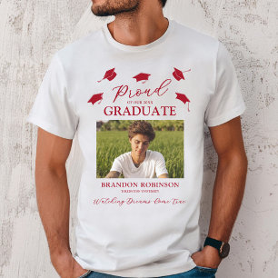 Camiseta Orgullosos de nuestra foto de graduado de 2026