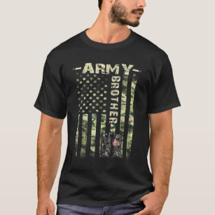 Camiseta Orgullosos Hermanos del Ejército Estados Unidos Ba