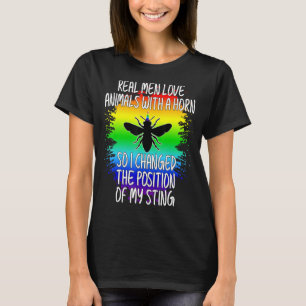 Camiseta Orgullosos hombres gay orgullo LGBTQ divertido api