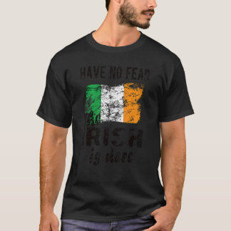 Camiseta Orgullosos Irlandeses Acá La Bandera Irlandesa Roo