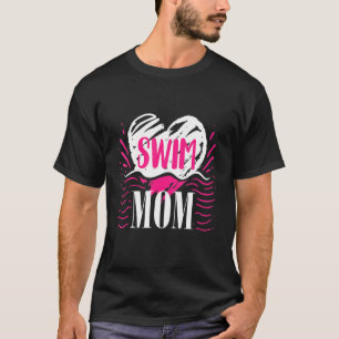 Camiseta Orgullosos nadadores Madre Guay Swim Mamá