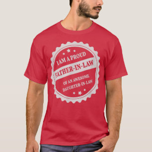 Camiseta Orgullosos padres de la ley de una horrible hijast