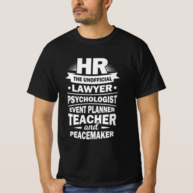 Camiseta Orgullosos Recursos Humanos (Anverso)