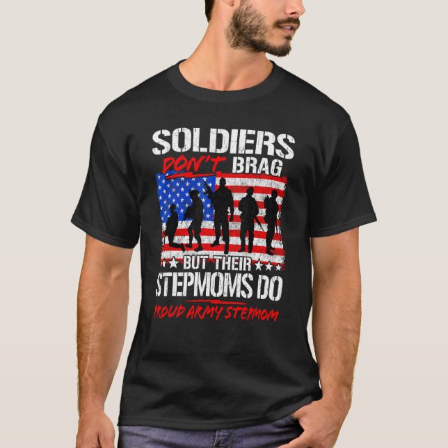 Camiseta Orgullosos soldados de la rebelión del ejército no (Anverso)