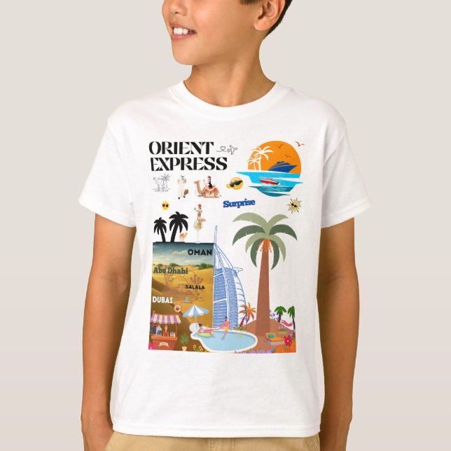 CAMISETA ORIENT EXPRESS  (Anverso)