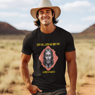 Camiseta Orientación divina: Buscar, escuchar, obey