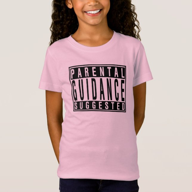 Camiseta Orientación parental sugiere niños graciosos (Anverso)