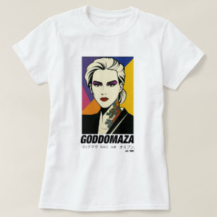 CAMISETA ORIENTE DE GODDOMAZA, 1985 MUJERES COLOR LÁGRIMAS