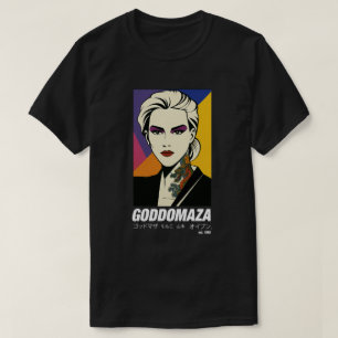 CAMISETA ORIENTE DE GODDOMAZA, 1985 PT. 3 TEE NEGRO