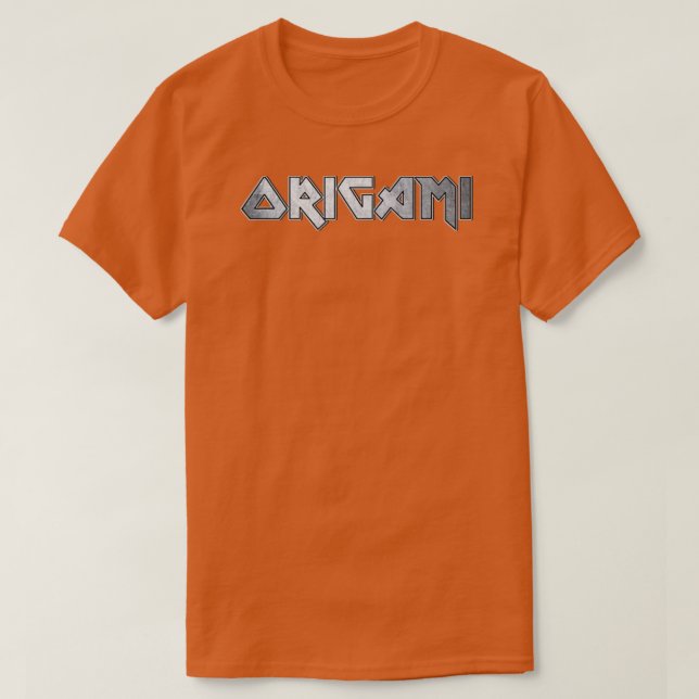 Camiseta Origami (Diseño del anverso)