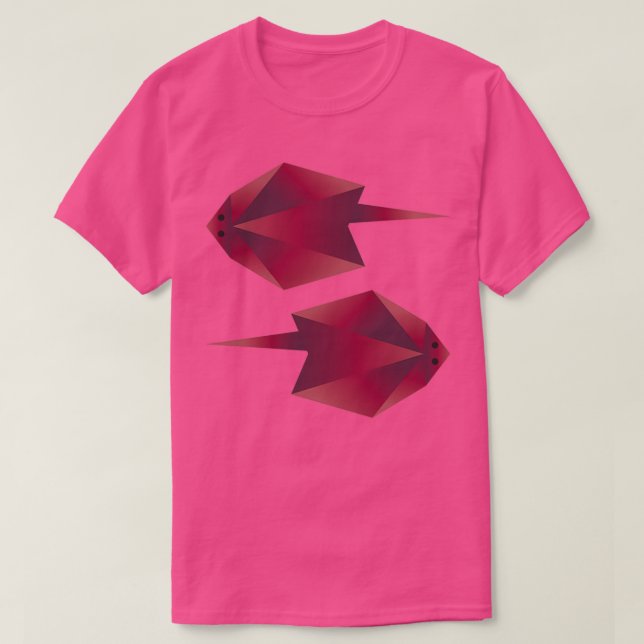 Camiseta Origami (Diseño del anverso)