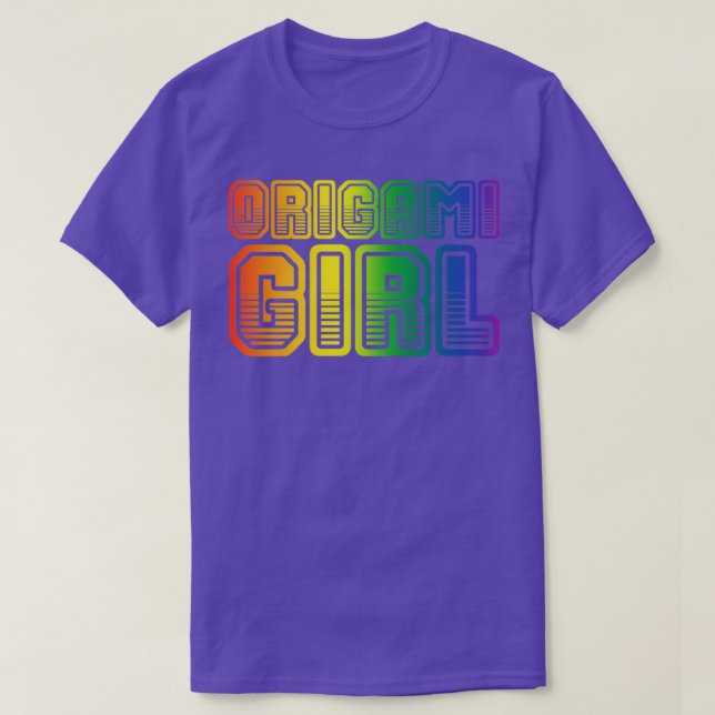 Camiseta Origami (Diseño del anverso)