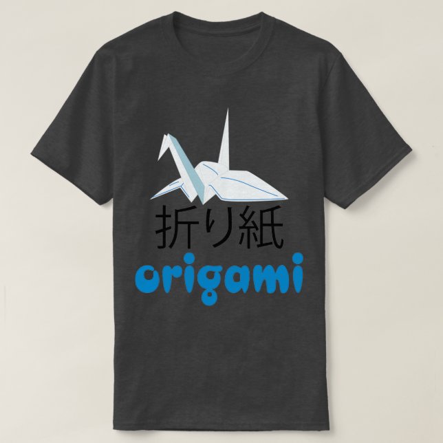Camiseta origami 1 (Diseño del anverso)