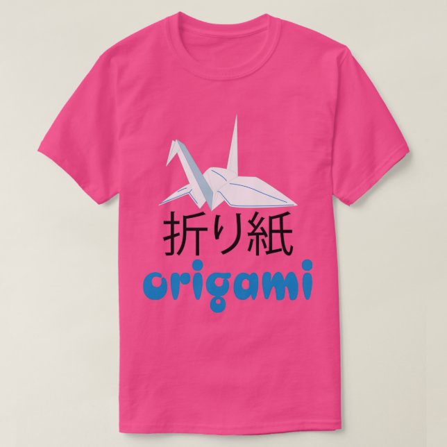 Camiseta origami 3 (Diseño del anverso)