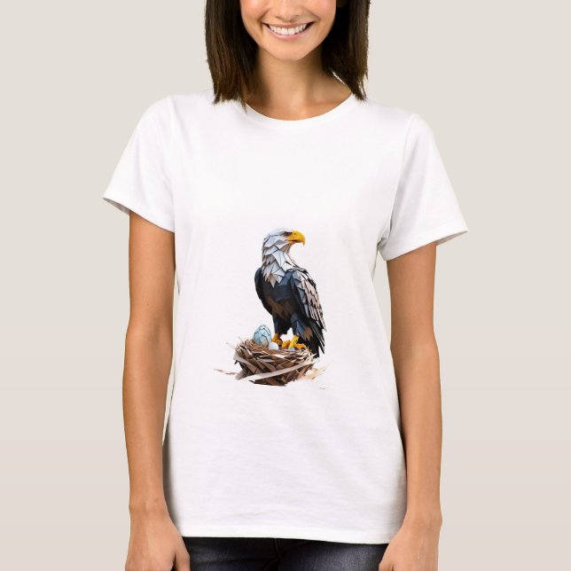 Camiseta Origami American eagle shirt (Anverso)