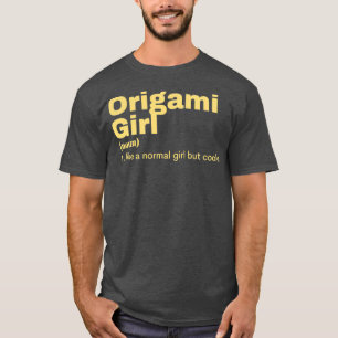 Camiseta Origami Chica Origami 1