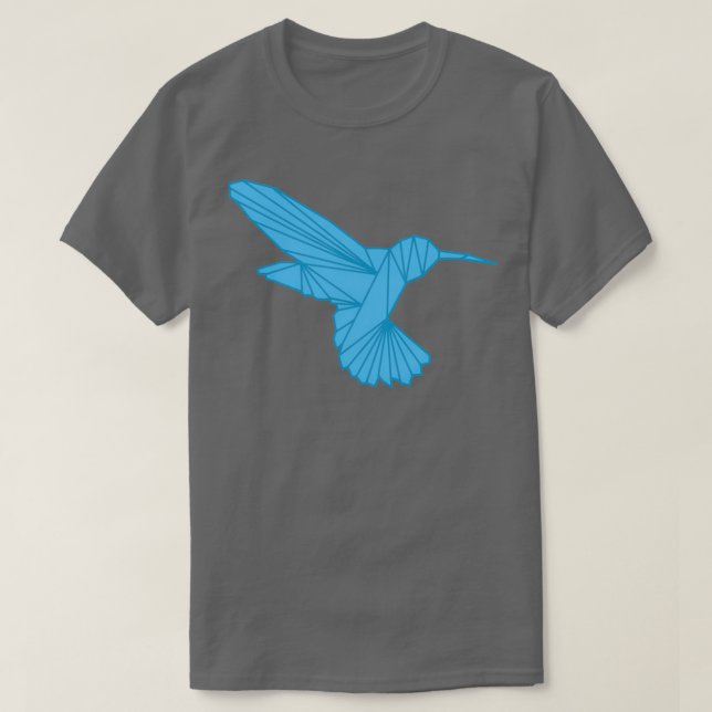 Camiseta Origami Colibr (Diseño del anverso)