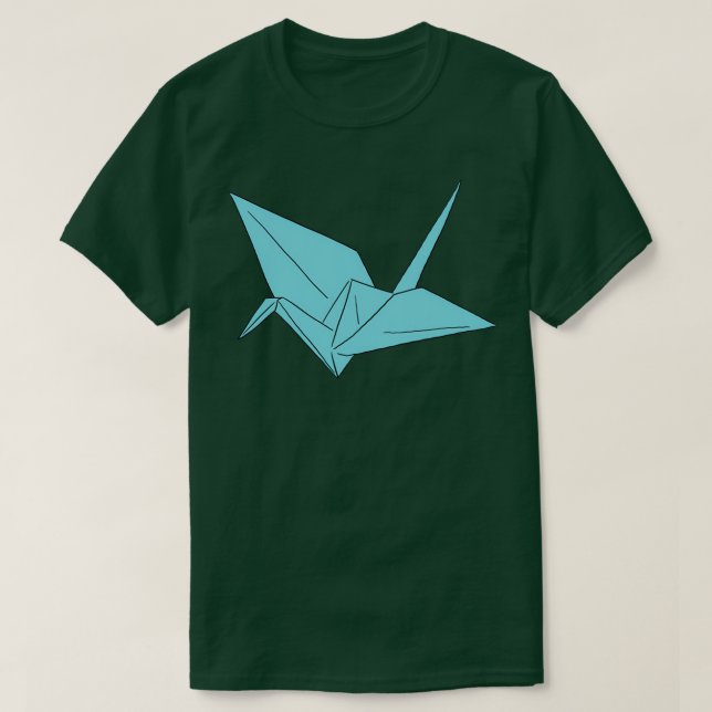 Camiseta Origami Crane 3 1 (Diseño del anverso)