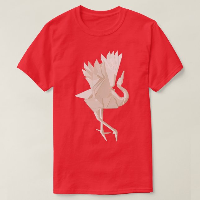 Camiseta Origami Crane 56 (Diseño del anverso)
