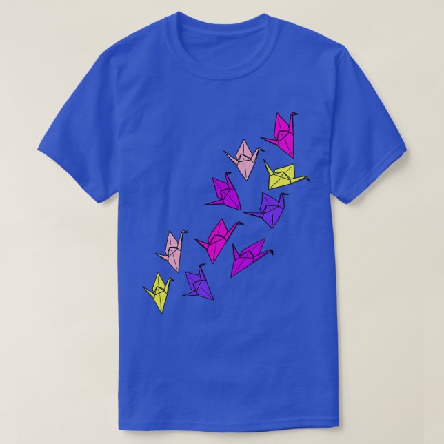 Camiseta Origami Crane 57 (Diseño del anverso)