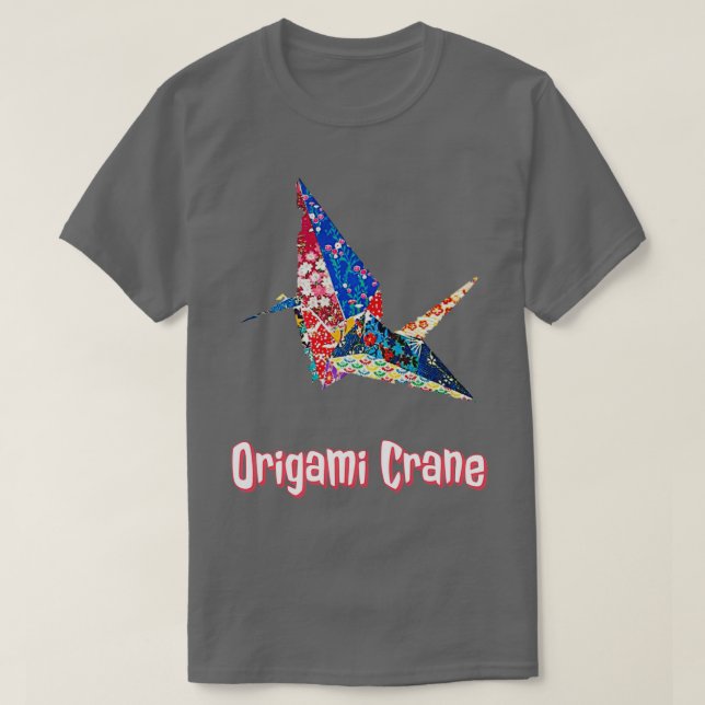 Camiseta Origami Crane 65 (Diseño del anverso)