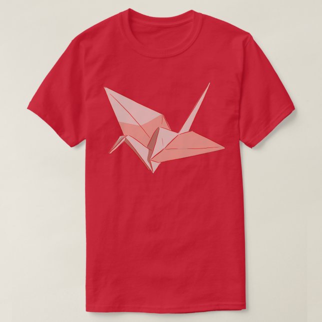 Camiseta Origami Crane 7 (Diseño del anverso)