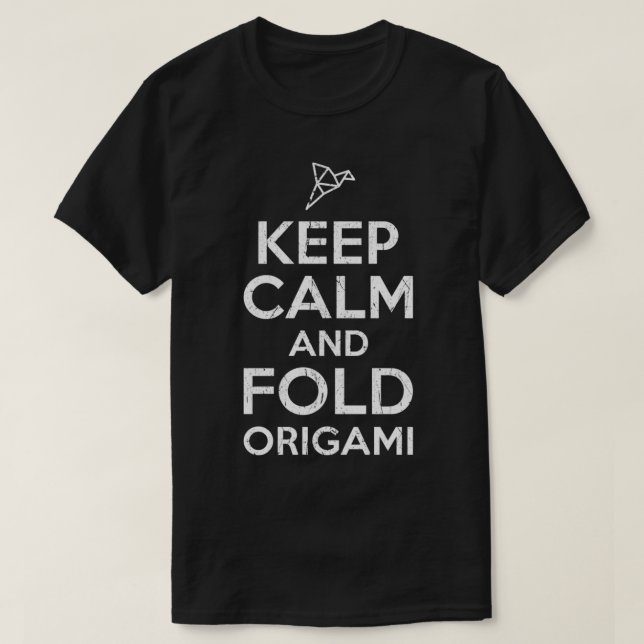 Camiseta Origami Crane 8 (Diseño del anverso)
