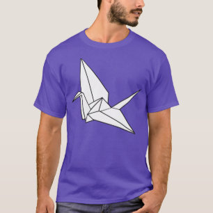 Camiseta Origami Crane white