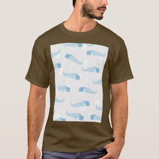 Camiseta origami de ballenas en reunión