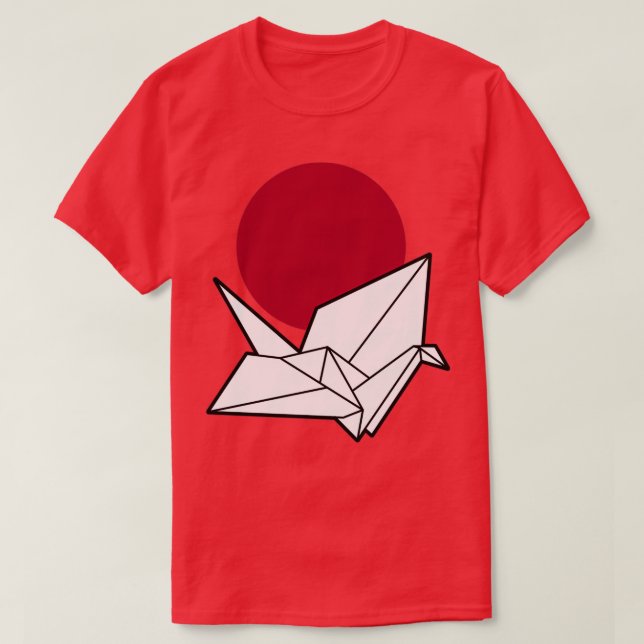 Camiseta Origami de Kioto (Diseño del anverso)