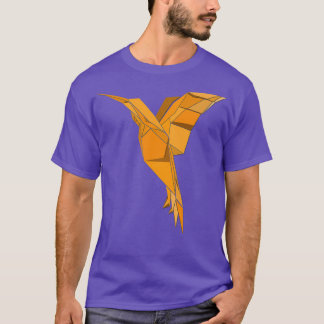 Camiseta origami de pájaro 2