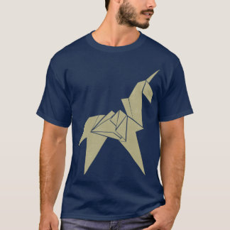 Camiseta Origami de unicornio 2