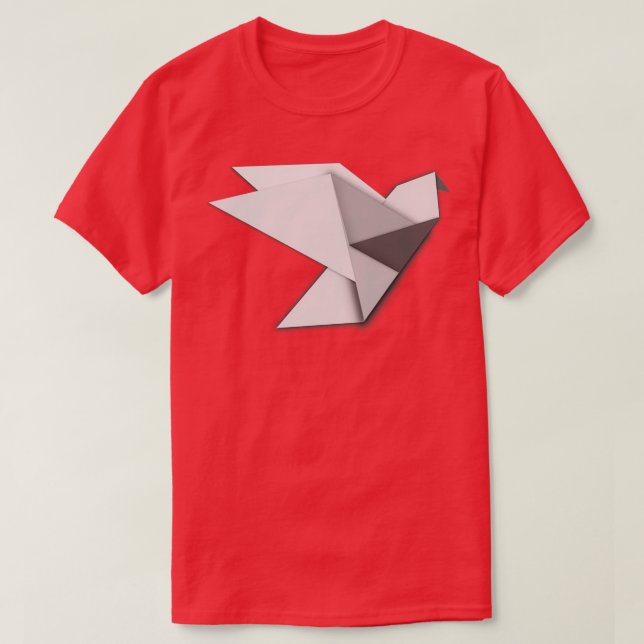 Camiseta Origami Dove 4 (Diseño del anverso)