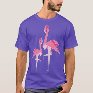 Camiseta Origami Flamingo