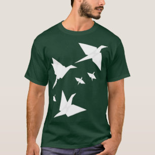 Camiseta Origami Flights azul claro
