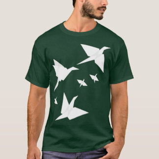 Camiseta Origami Flights azul claro