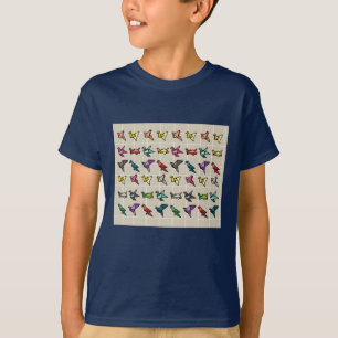 Camiseta Origami Foldable Paper Art