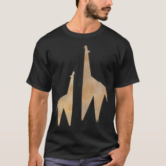Camiseta Origami Giraffes