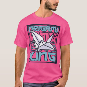 Camiseta Origami King Paper Crane Foll Master Origam